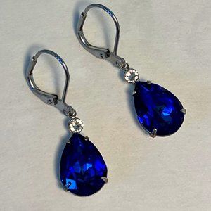 Blue Gem earrings